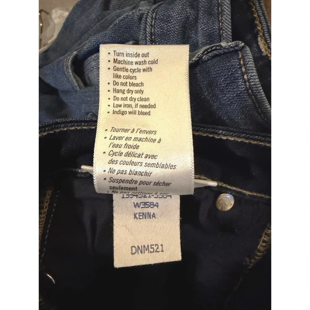 Paige Verdugo Ultra Skinny Jeans Kenna Dark Wash Denim Size 25